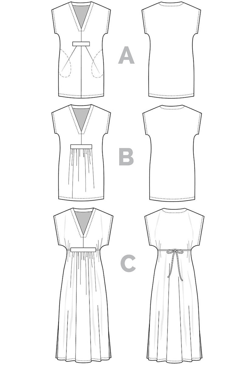 Charlie Caftan By Closet Core Patterns (Confident Beginner)