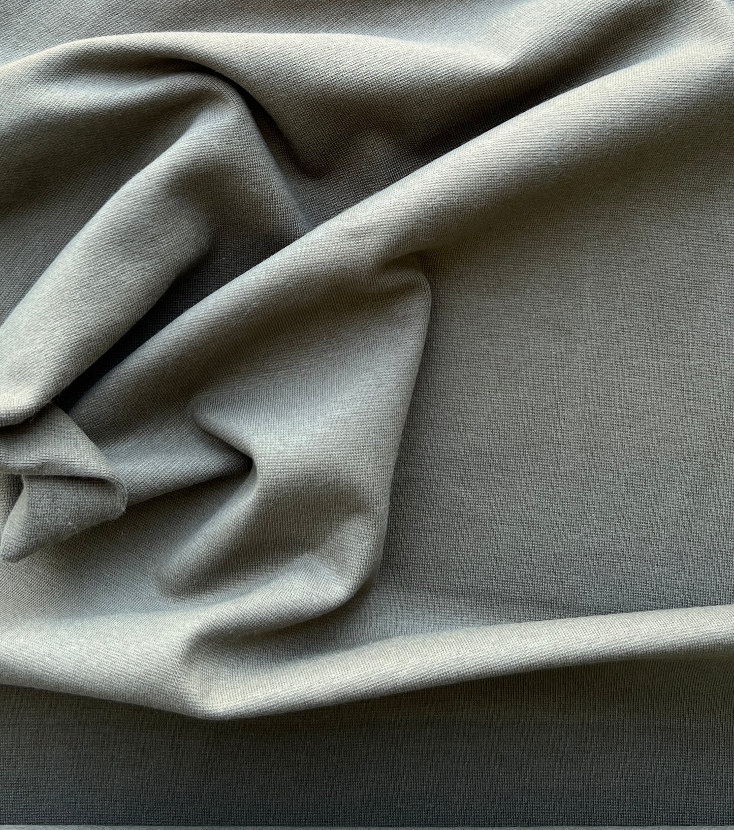 Jersey Ribbing - Moss Green