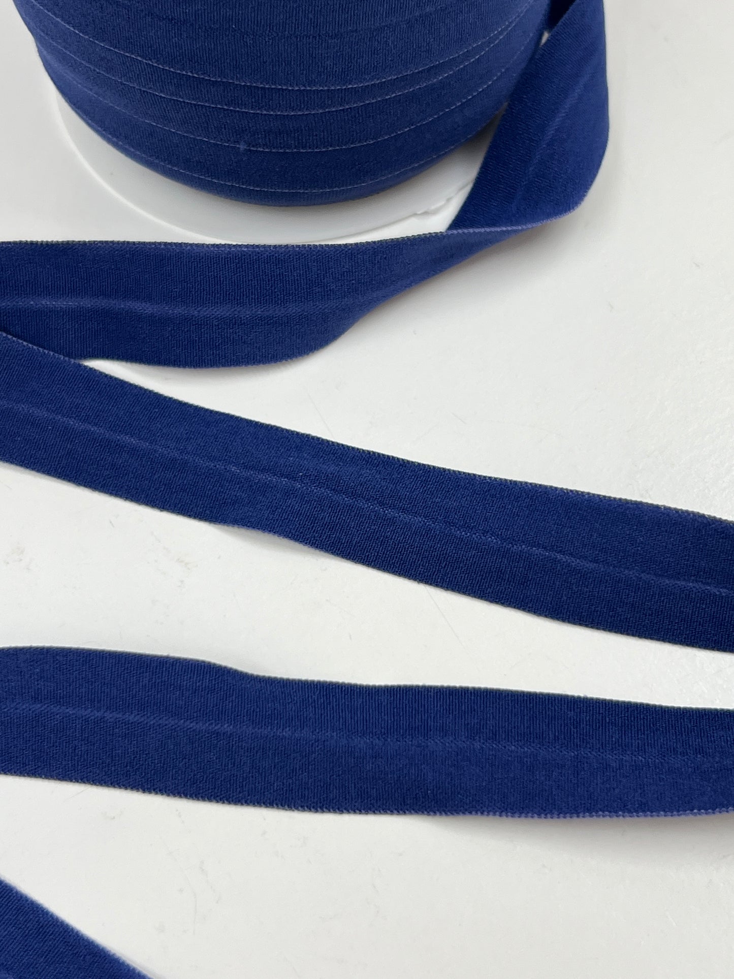 Matte Fold Over Elastic 20mm - Navy