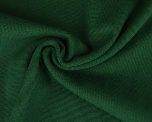 Jersey Ribbing - Dark Green