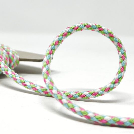 4mm - Pastel Diamond drawstring cord