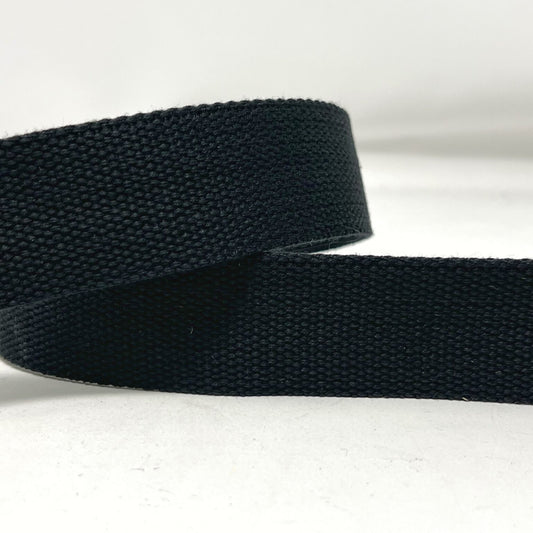 38mm Bag Webbing - Black