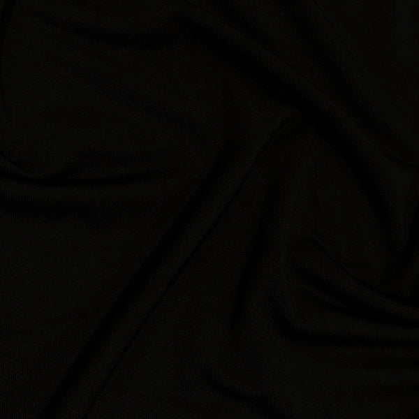 Bamboo Solid Jersey - Black