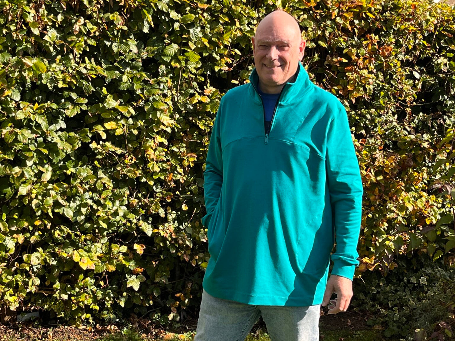 Adult 1/4 zip Top Workshop