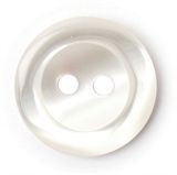 15mm Plain White button