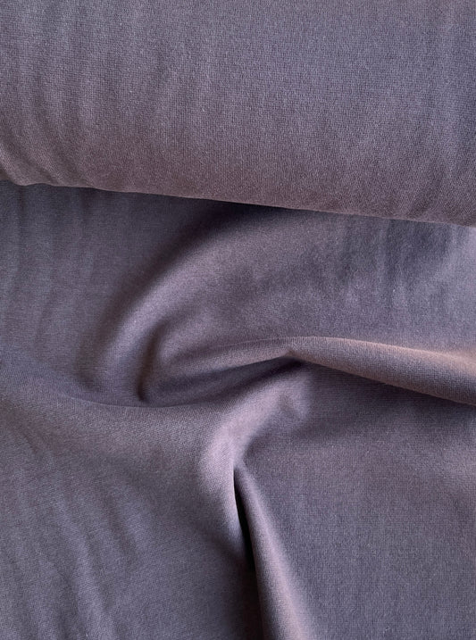 Jersey Ribbing - Chocolate