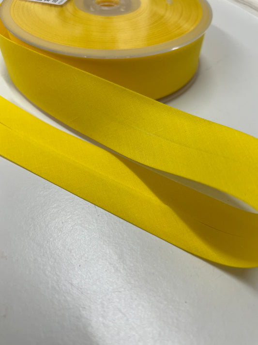 30mm Bias binding - Yellow