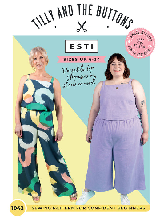 Esti Co-ord pattern by Tilly and The Buttons (Confident Beginner)