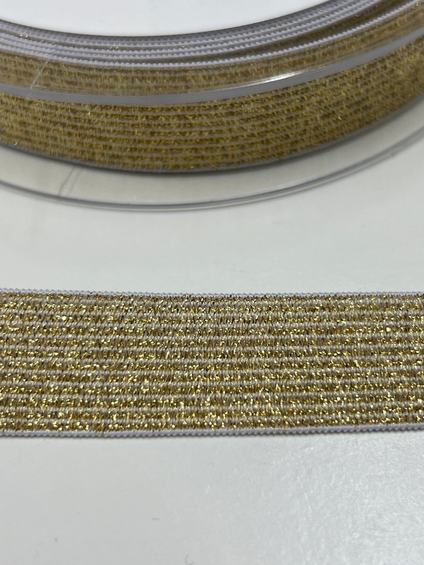 Lurex Elastic - Gold