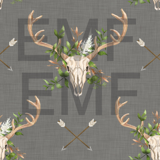 Boho Deer Skull Jersey