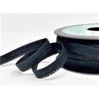 Safisa 12mm Black Soft Lingerie Elastic