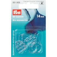 Prym Bra Plastic Assortment 14mm Transparent
