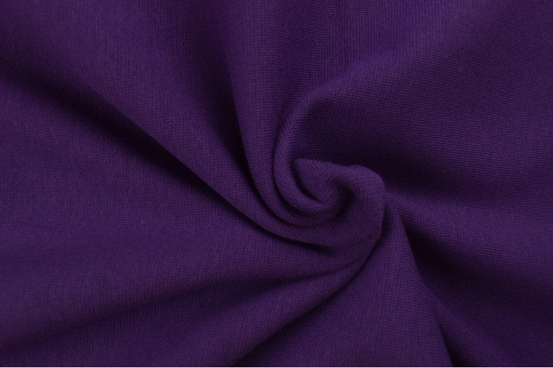 Jersey Ribbing - Purple