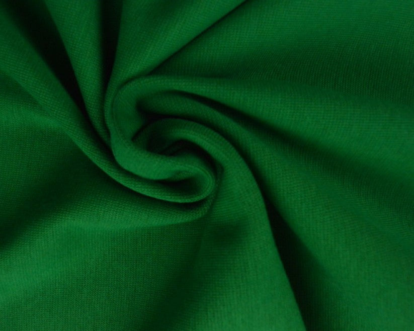 Jersey Ribbing - Green