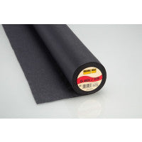 Black - Medium Weight Iron on Interfacing