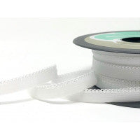 Safisa scalloped 10mm White Soft Lingerie Elastic