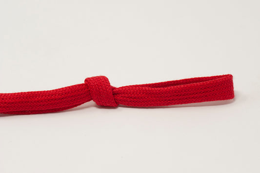 Red - Tubular drawstring tape