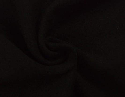 Jersey Ribbing - Black